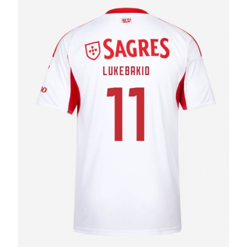 Benfica Dodi Lukebakio #11 Maglia Gara Terza Repliche 2025-26 Maniche Corte Benfica Dodi Lukebakio #11 Maglia Gara Terza Repliche 2025-26 Maniche Corte